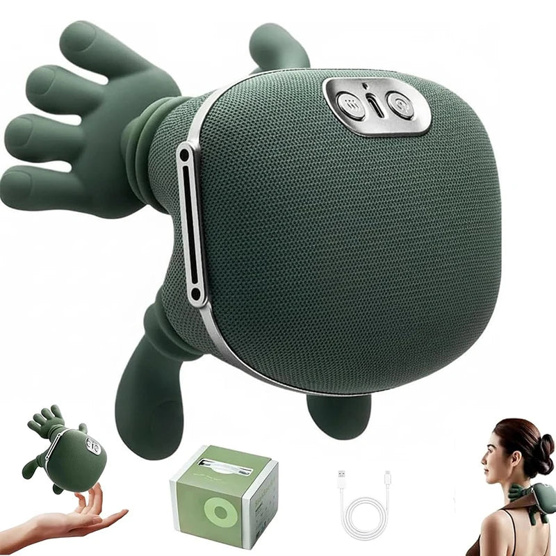 2025 Bionic Neck Shoulder Massager N7 Kneading Massager Shawl 3-Level Modes Neck Cervical Waist Leg Body Muscles Massage Pillow